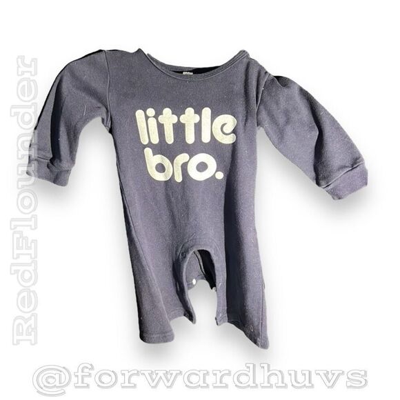 Bundle Sale 3 for $15 | "Little Bro" Onesie - Size 90 (18 Months) - Picture 1 of 11